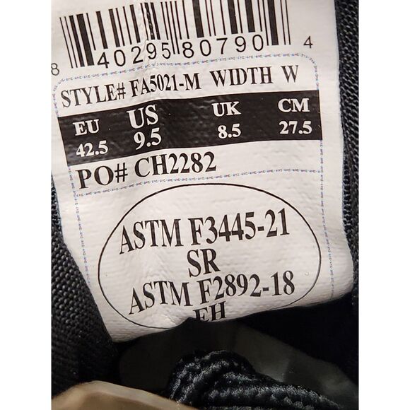 Carhartt Force Lightweight Sneaker Boot – Men's Size 9.5 Wide - Picture 8 of 10